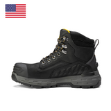 Wildwood 6” Waterproof Composite Toe Black Boot - Made in USA from Chinook® Footwear