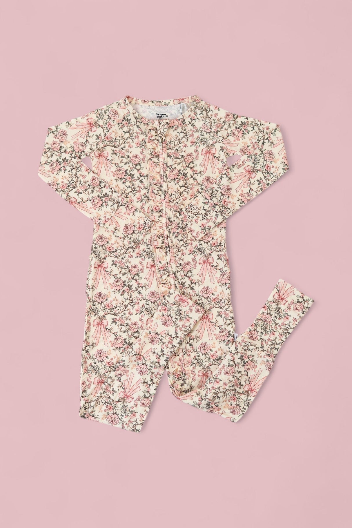 VICTORIAN BLOOM DREAM RUFFLE ROMPER from DREAM BIG LITTLE CO