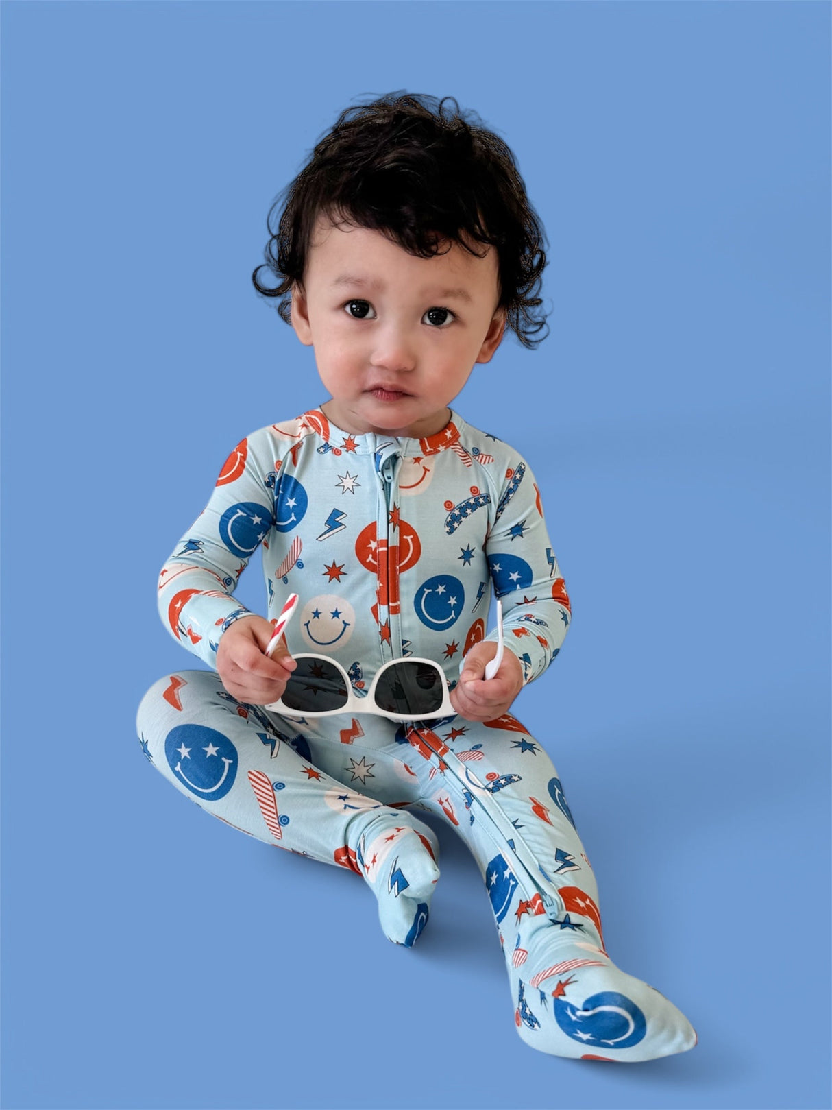 FREEDOM SKATIN' SMILES DREAM ROMPER from DREAM BIG LITTLE CO