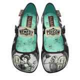 Chocolaticas® Drug Store Women's Mary Jane Flat From Hot Chocolate Design