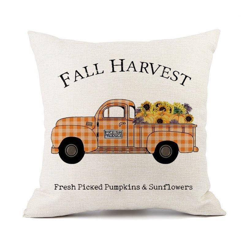 Fall Plaid Cushion Covers from Moderny