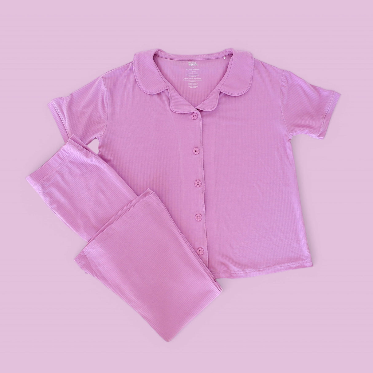 FOREVER LILAC RIB DREAM GIRL'S FLARE SET from DREAM BIG LITTLE CO