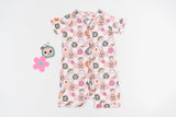 Dream Big Little Co x CoComelon JJ RAINBOW CHECKERS DREAM SHORTIE from DREAM BIG LITTLE CO