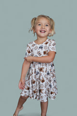 EXCLUSIVE PUP CUPS DREAM RUFFLE DRESS from DREAM BIG LITTLE CO