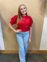 Krystal Sweater Top From Arete Style