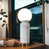 Marble Glow Table Lamp From Ozarké