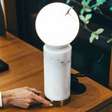 Marble Glow Table Lamp From Ozarké