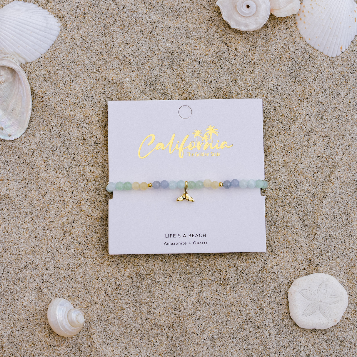 California Life's a Beach Bracelet From LotusAndLuna