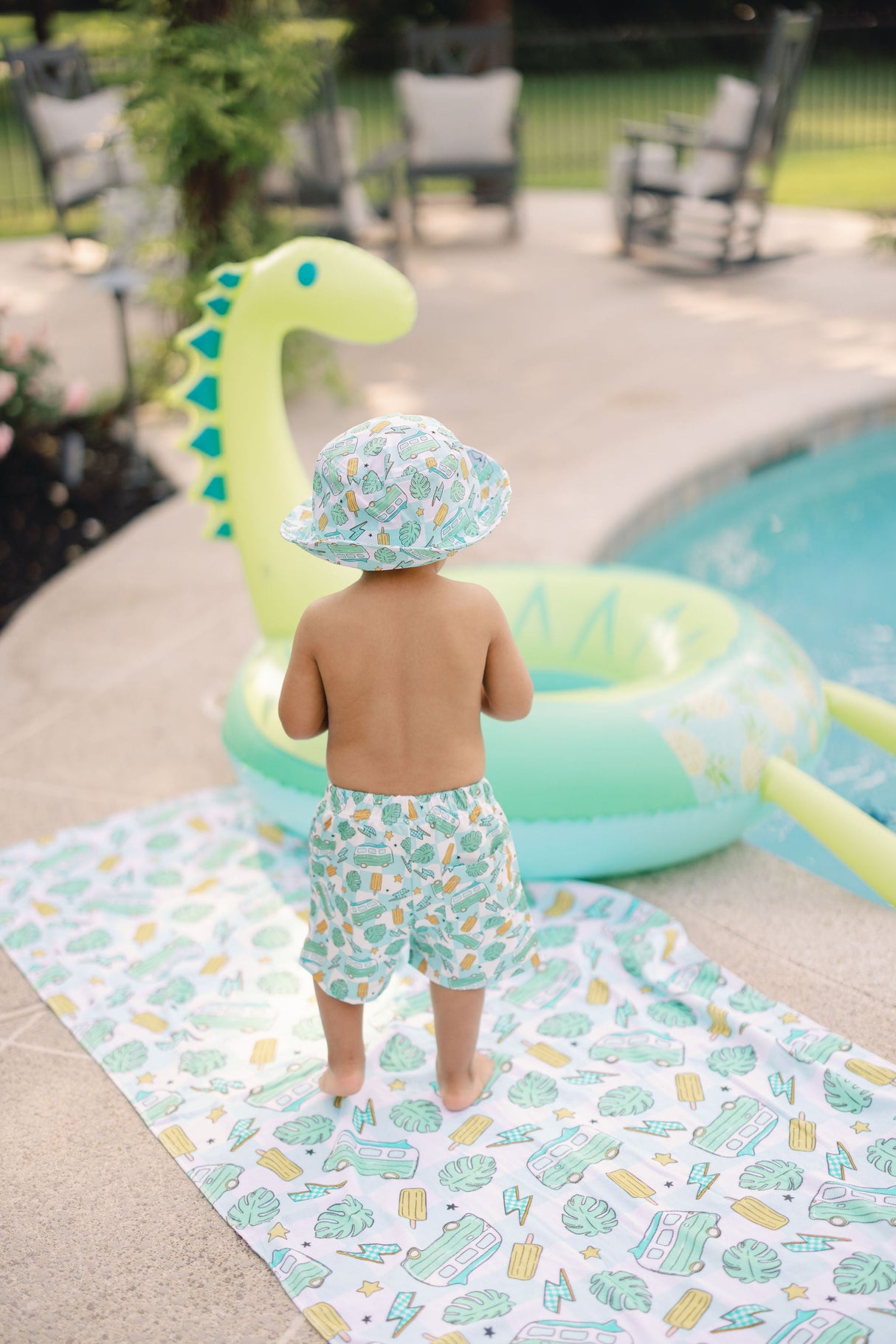 EXCLUSIVE CHECKED OUT FOR SUMMER DREAM TOWEL from DREAM BIG LITTLE CO