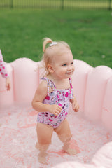EXCLUSIVE BEACHIN’ IT WITH BRYNNLEIGH DREAM SPAGHETTI ONE PIECE SWIM SUIT from DREAM BIG LITTLE CO
