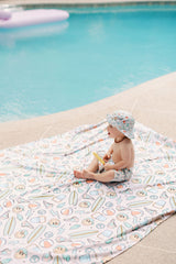 EXCLUSIVE COASTAL CRUISIN' DREAM FAMILY SIZE TOWEL from DREAM BIG LITTLE CO
