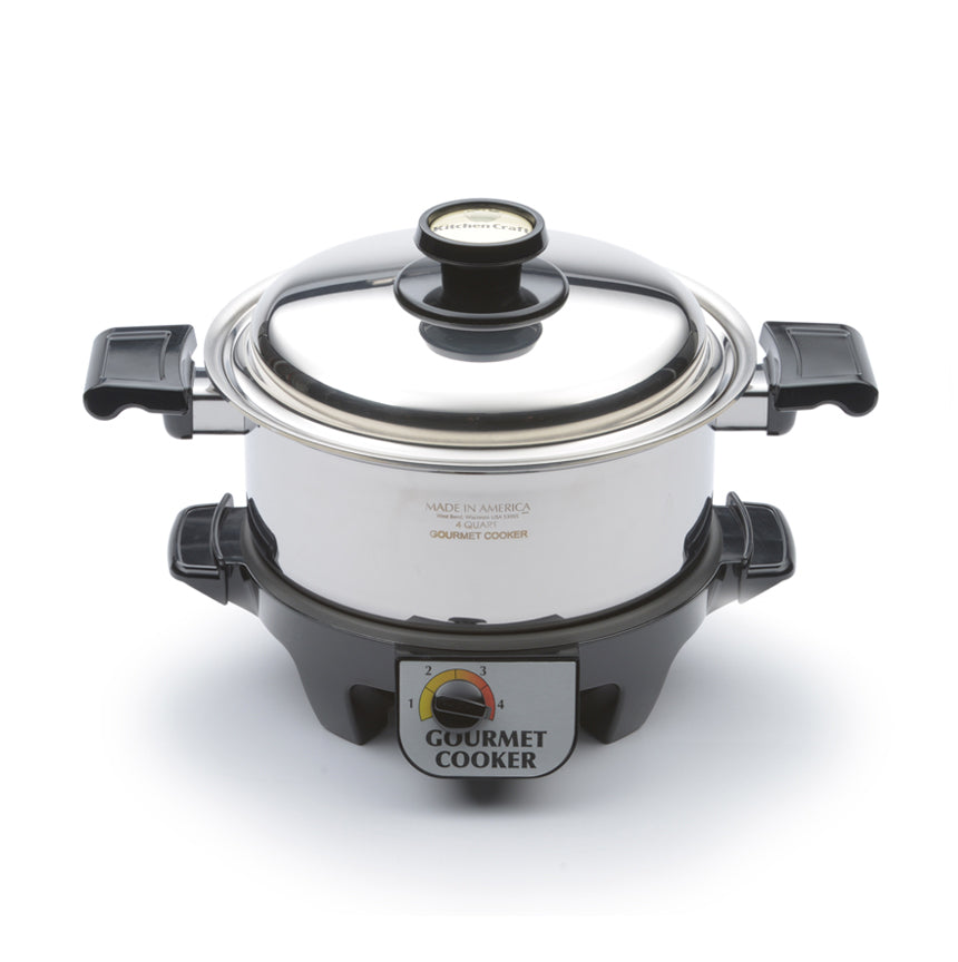 4 Quart Gourmet Slow Cooker Set from WaterlessCookware