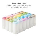 Double-Ended Alcohol Markers 24 Pastel Colors from KINGART