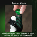 DriVR Elite -  Adjustable VR Weighted Golf Club Handle Accessory - Compatible with Quest 2, 3/3s, and Pro from DeadEyeVR