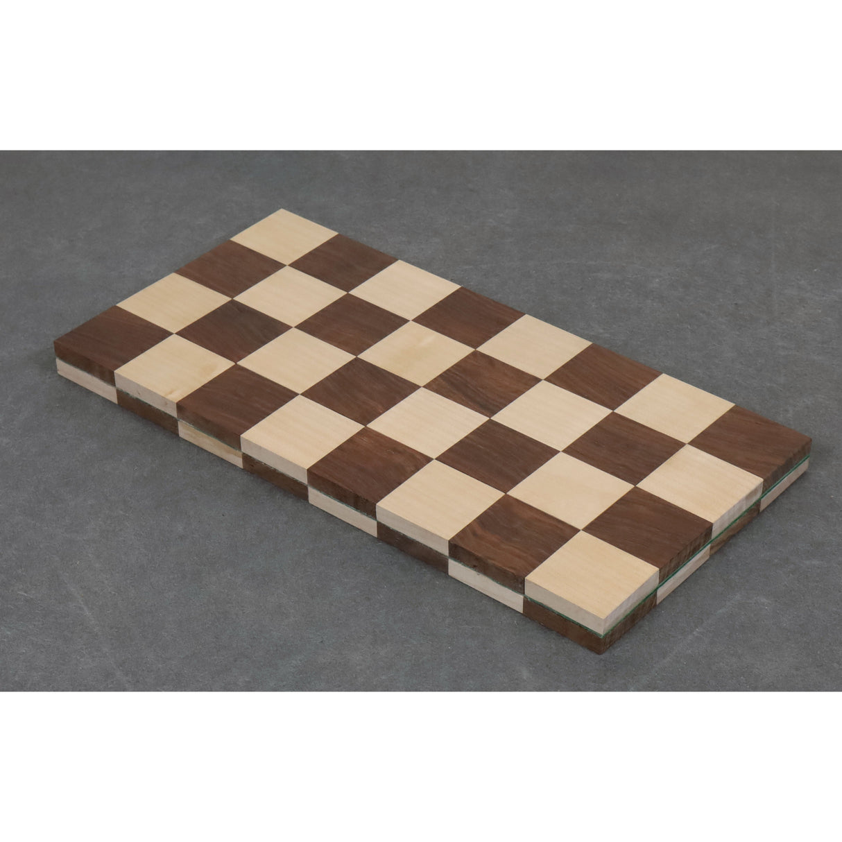 Solid Wood Roll Up Travel chess board made in Golden Rosewood & Maple wood - 40 mm square size From Royal Chess Mall