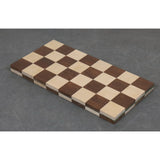 Solid Wood Roll Up Travel chess board made in Golden Rosewood & Maple wood - 40 mm square size From Royal Chess Mall