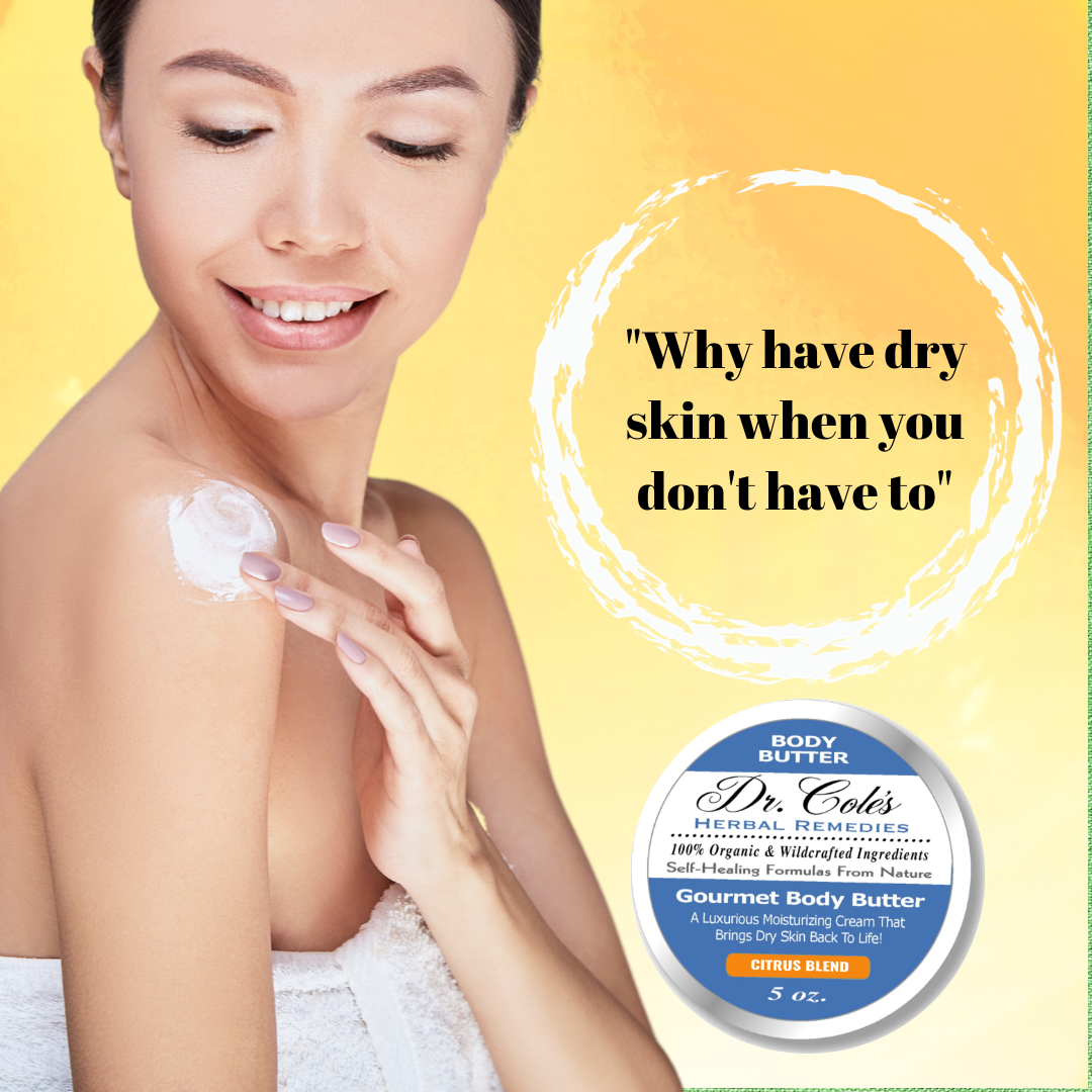 Dr. Cole's Gourmet Body Butter - CITRUS BLEND From Dr. Cole's Herbal Remedies