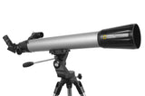National Geographic 70mm Refractor Telescope Adjustable Height Tripod from Explore Scientific