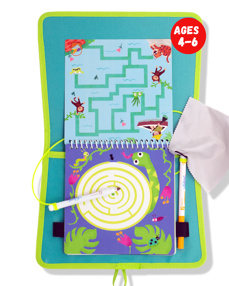 Totebook Kids Dry Erase Travel Activity Book from UnbuckleMe®