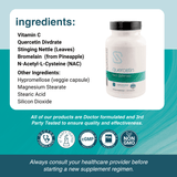 Quercetin Hist Defense | 120 Capsules from Serawise