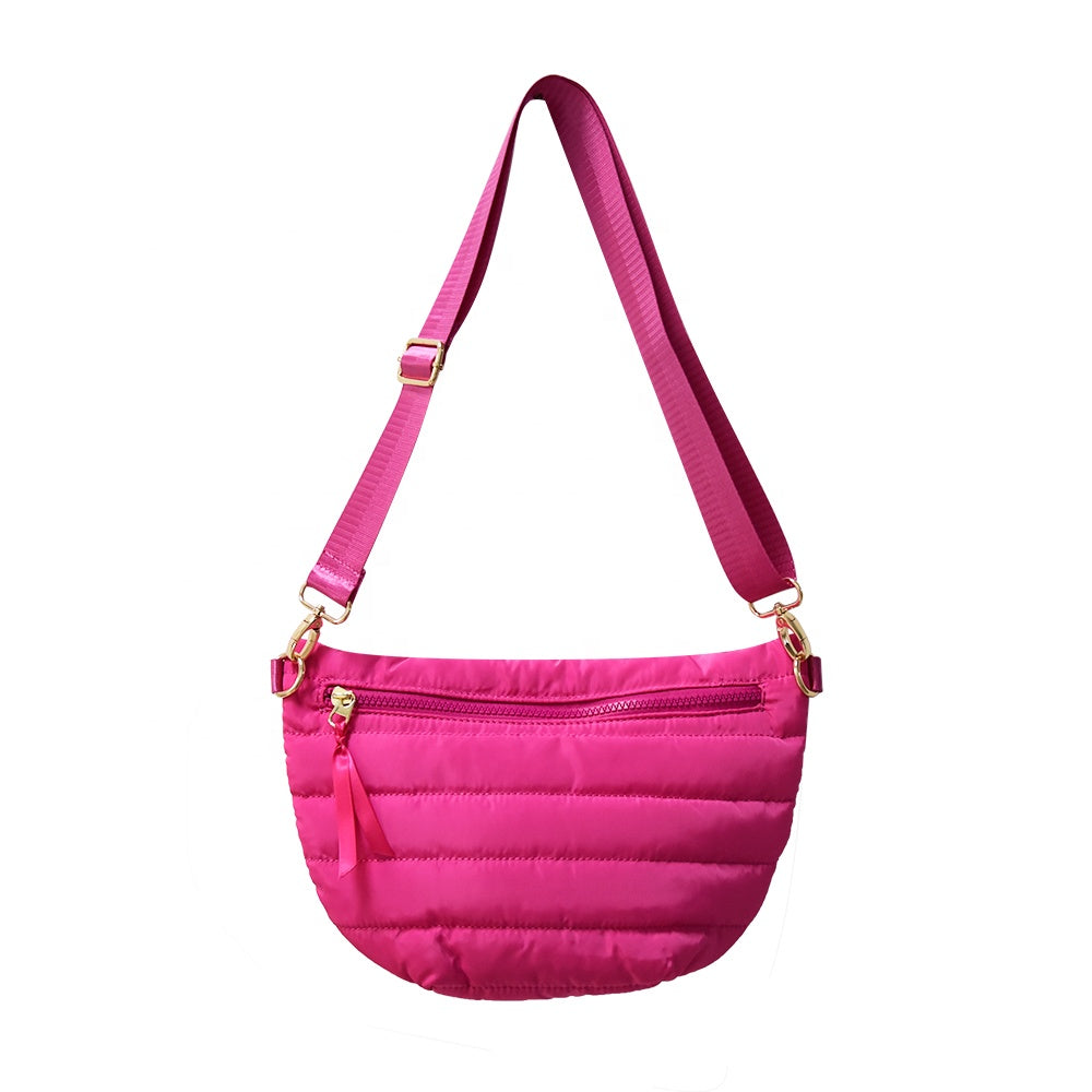 The Blake | Crescent Puffer Sling Bag | 14 Colors from Babs+Birdie