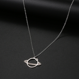 Return to Saturn Necklace - Stainless Steel from Medusa's Makeup