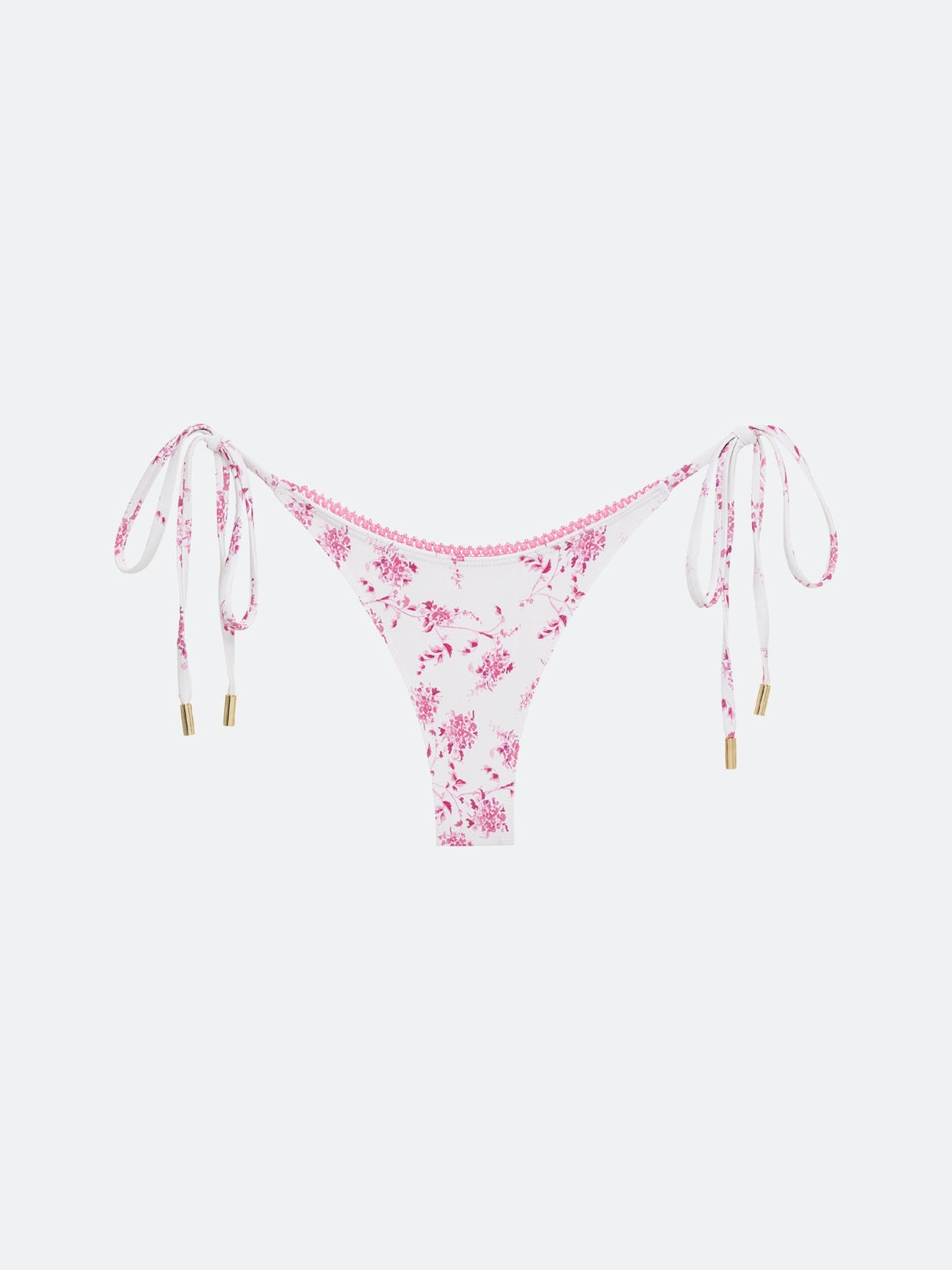 FLORENCE BIKINI BOTTOM - PINK FLORAL From ELYSIIAN