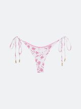 FLORENCE BIKINI BOTTOM - PINK FLORAL From ELYSIIAN