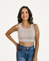 Classic Wide Strap Tank Halftee from HALFTEE Layering Fashions
