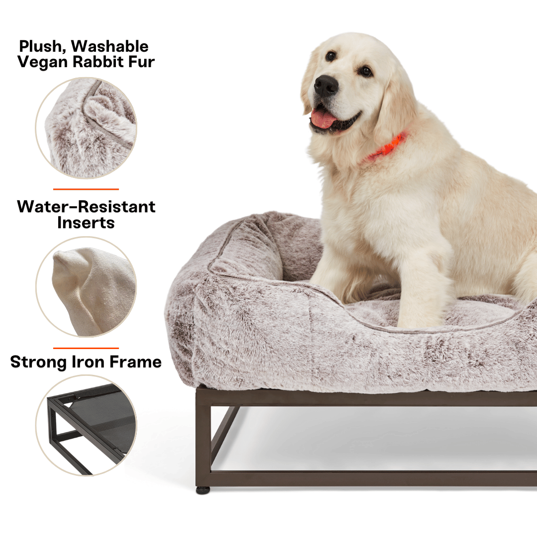 The FÜZI Dog Bed - Faux Fur from FÜZI