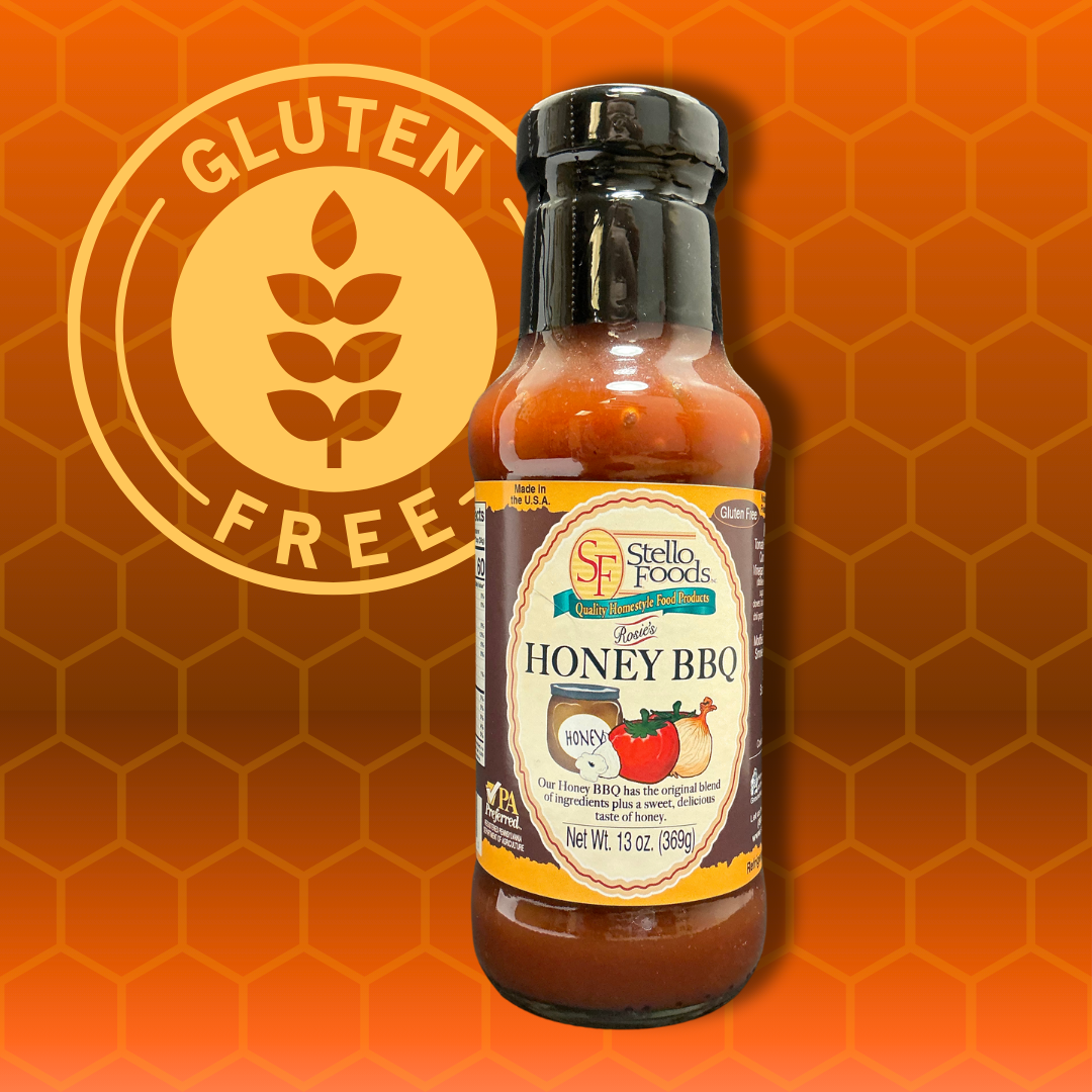Stello Foods - Rosie's Honey BBQ Sauce 13 oz from Stello Foods