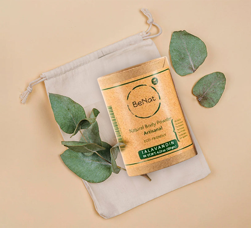 All-Natural Body Powder. Eco-Friendly. from BeNat