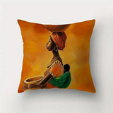 African Women Cushion Cover from Moderny