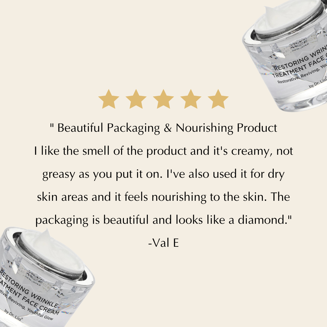 Restoring Wrinkle Treatment Face Cream for Mature Skin from Epilynx Skincare and Cosmetics