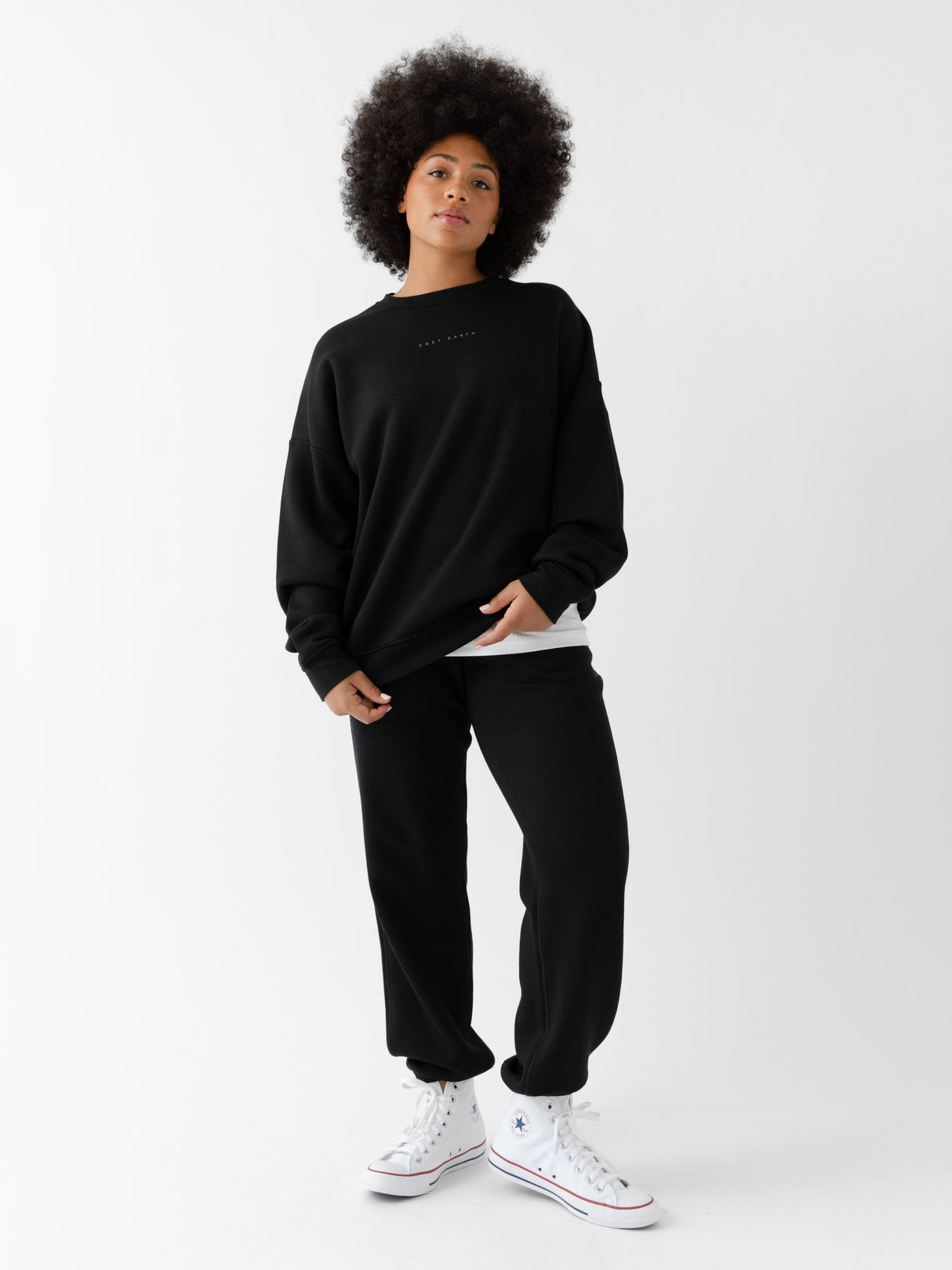 Women's CityScape Crewneck & Sweatpant Set from Cozy Earth
