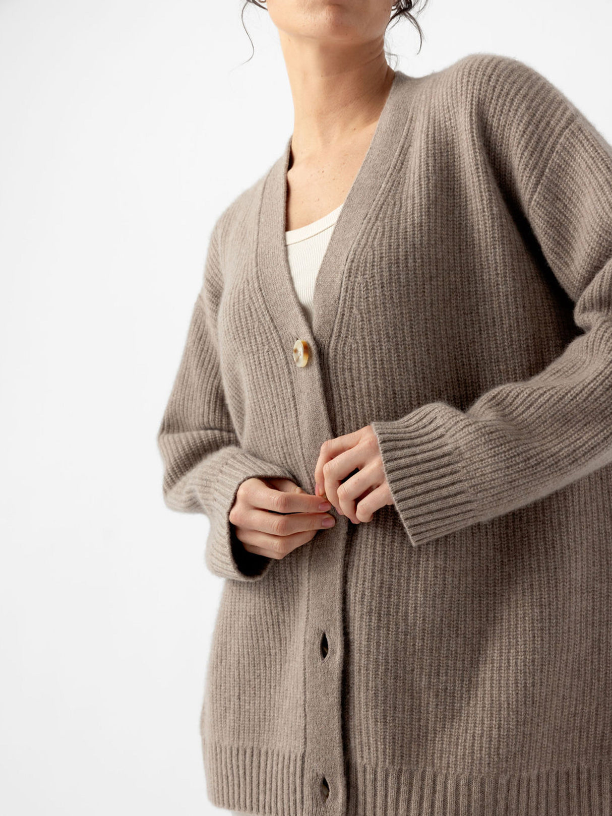 Oversized Sunday Cashmere Cardigan from Cozy Earth