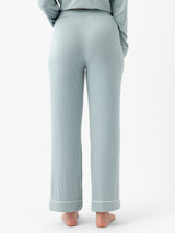 Women's Bamboo Stretch-Knit Short Sleeve & Pant Pajama Set from Cozy Earth