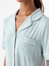 Women's Bamboo Stretch-Knit Short Sleeve Pajama Set from Cozy Earth