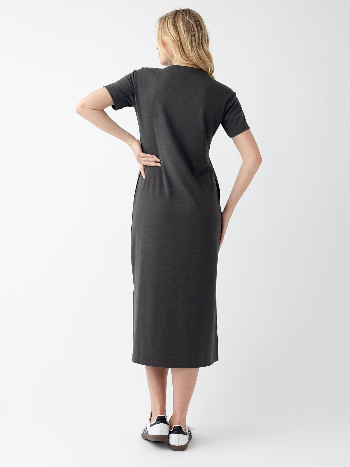 Women's Brushed Bamboo Midi Dress from Cozy Earth