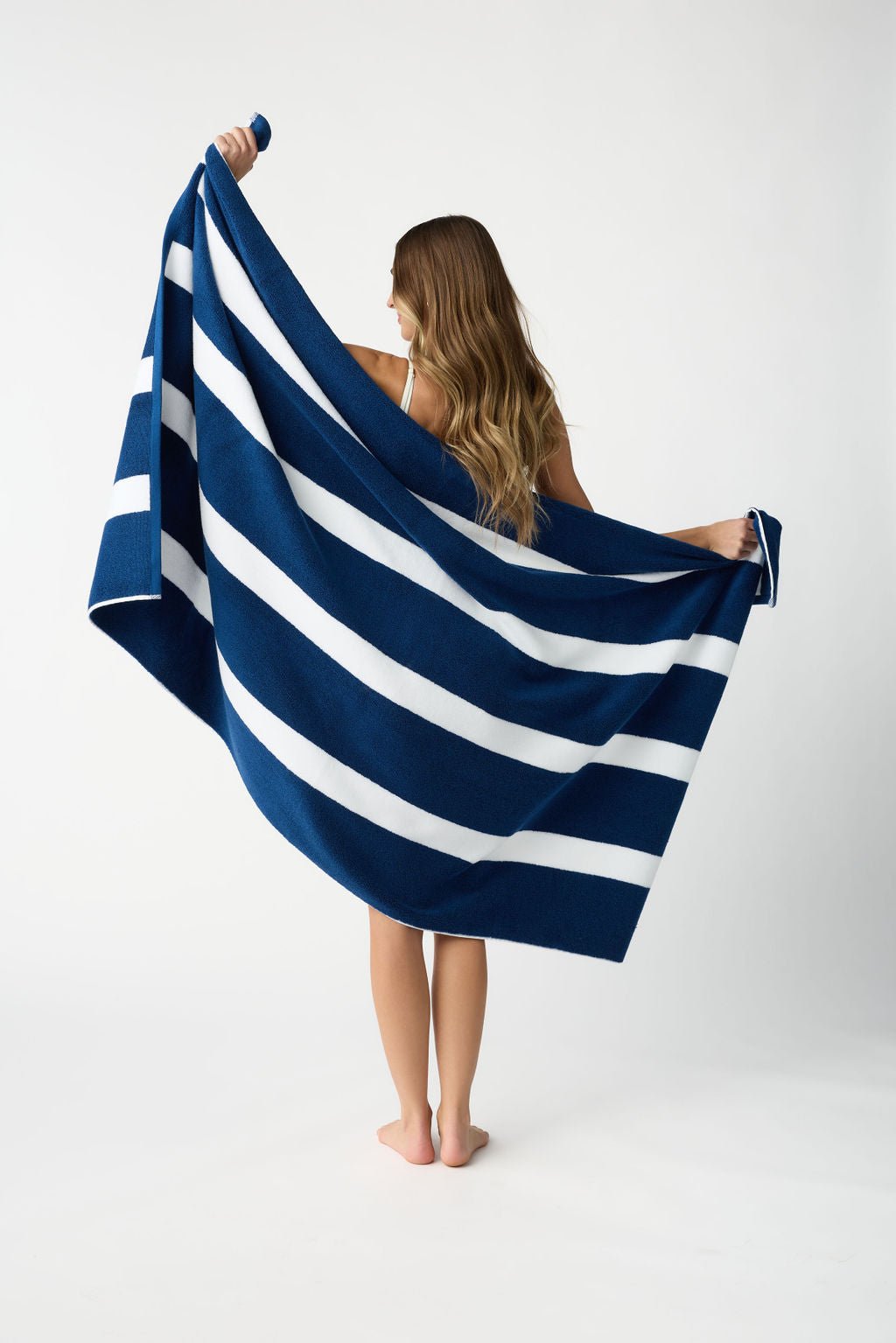 Classic Stripe Resort Towel from Cozy Earth