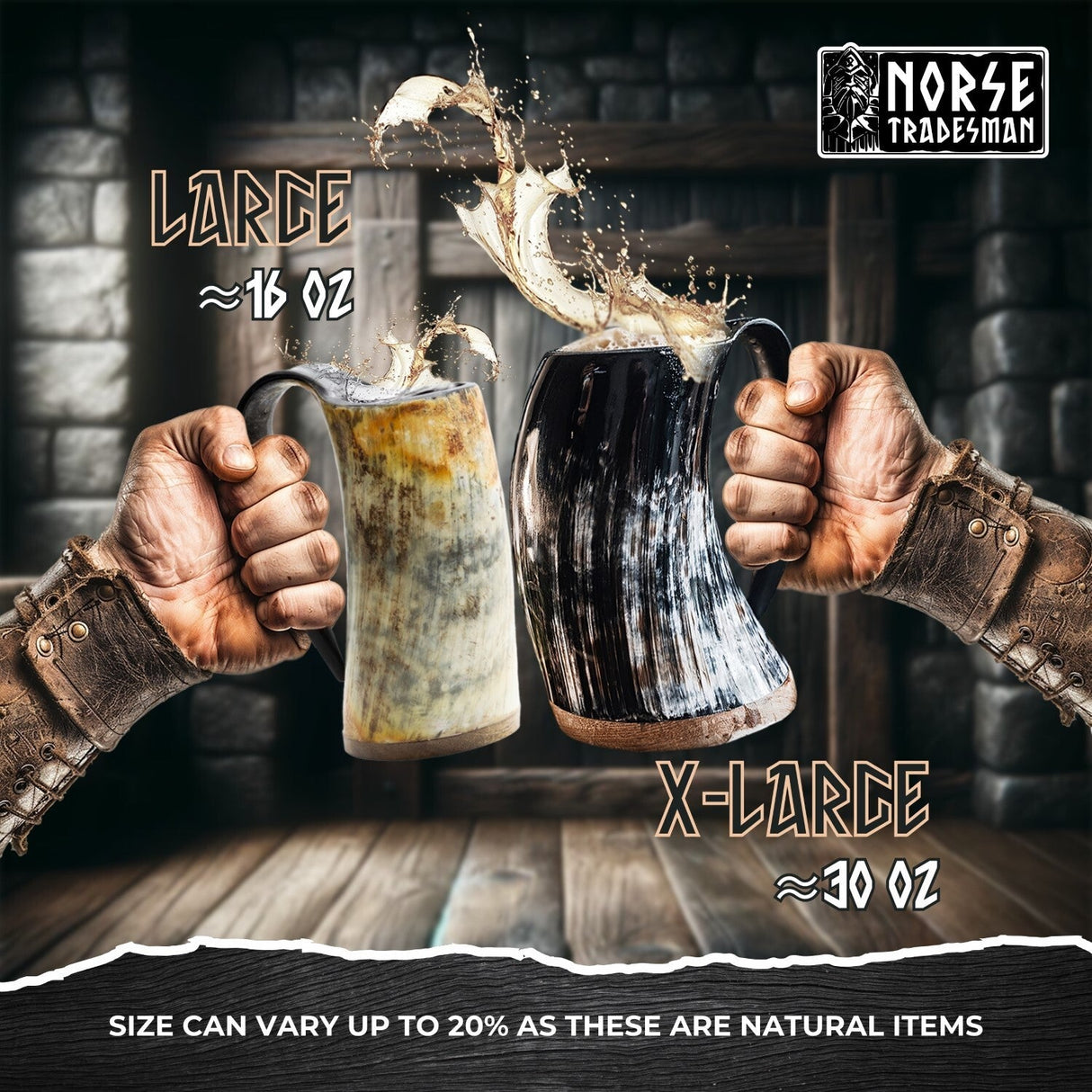 Horn Tankard Mug from Norse Tradesman