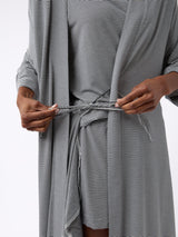 Women's Bamboo Stretch-Knit Kimono Robe from Cozy Earth