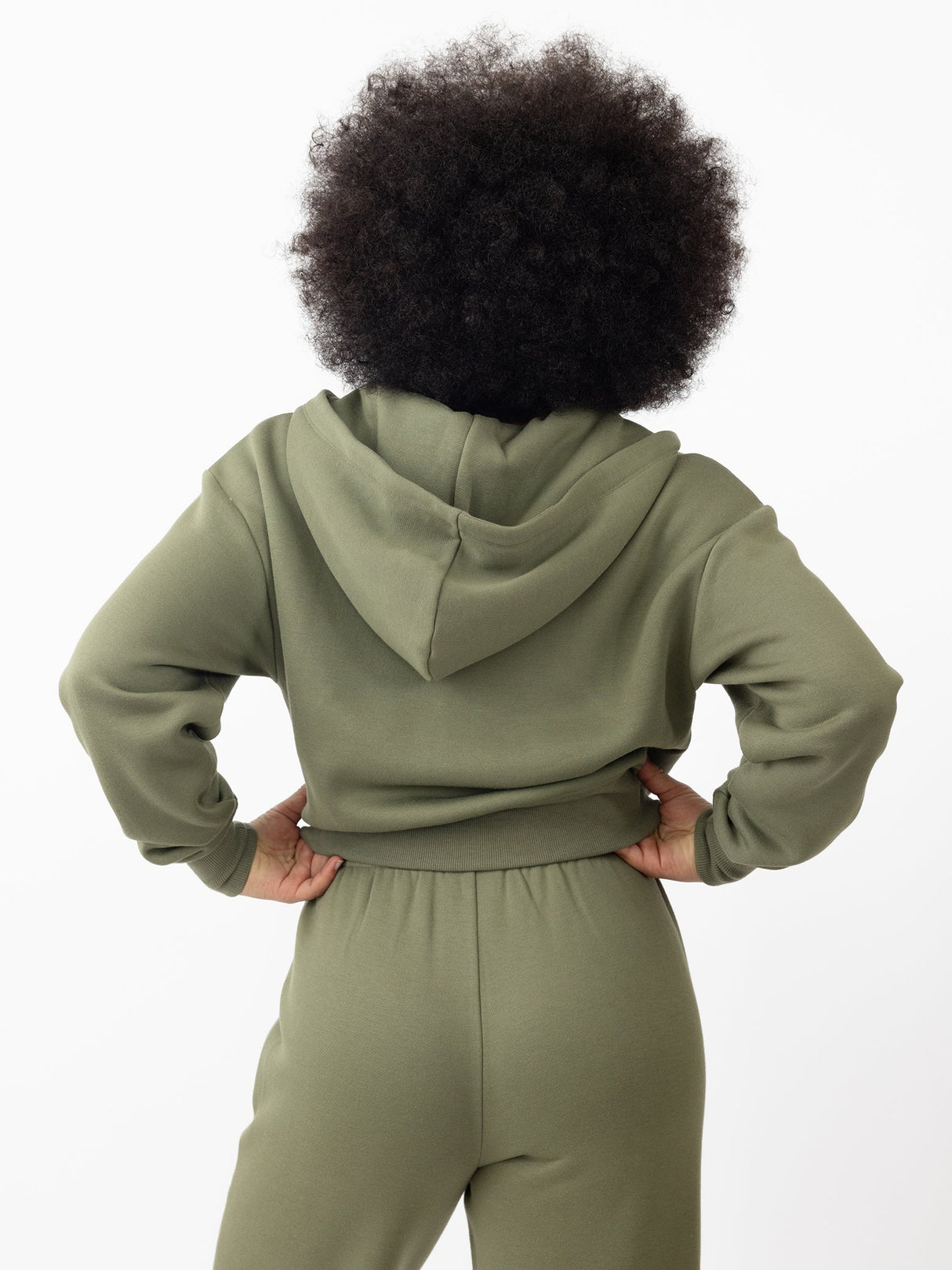 Women's CityScape Cropped Full Zip from Cozy Earth