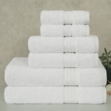 Salem Linen 6 Piece 100% Cotton Bath Towel Set From American Soft Linen