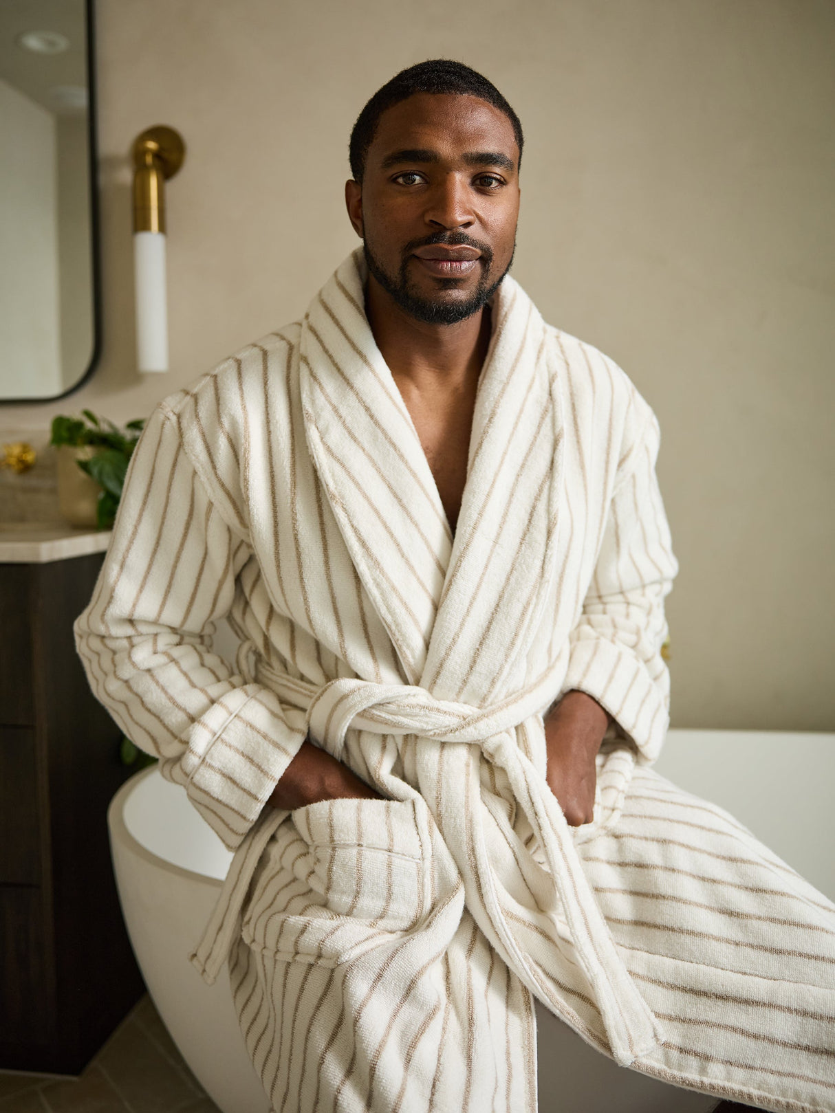 Luxe Bath Robe from Cozy Earth