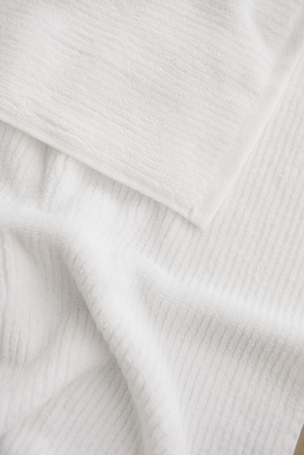 Ribbed Terry Bath Towel Set from Cozy Earth