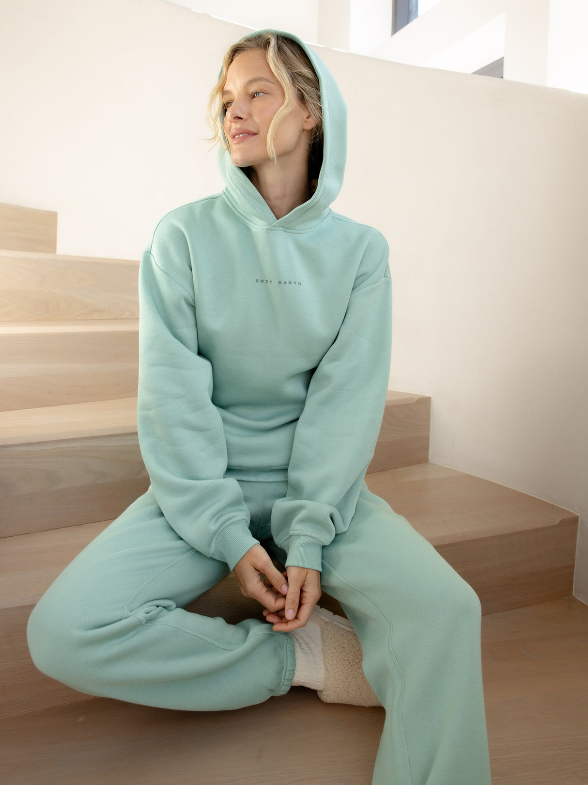 Women's CityScape Hoodie & Sweatpant Set from Cozy Earth