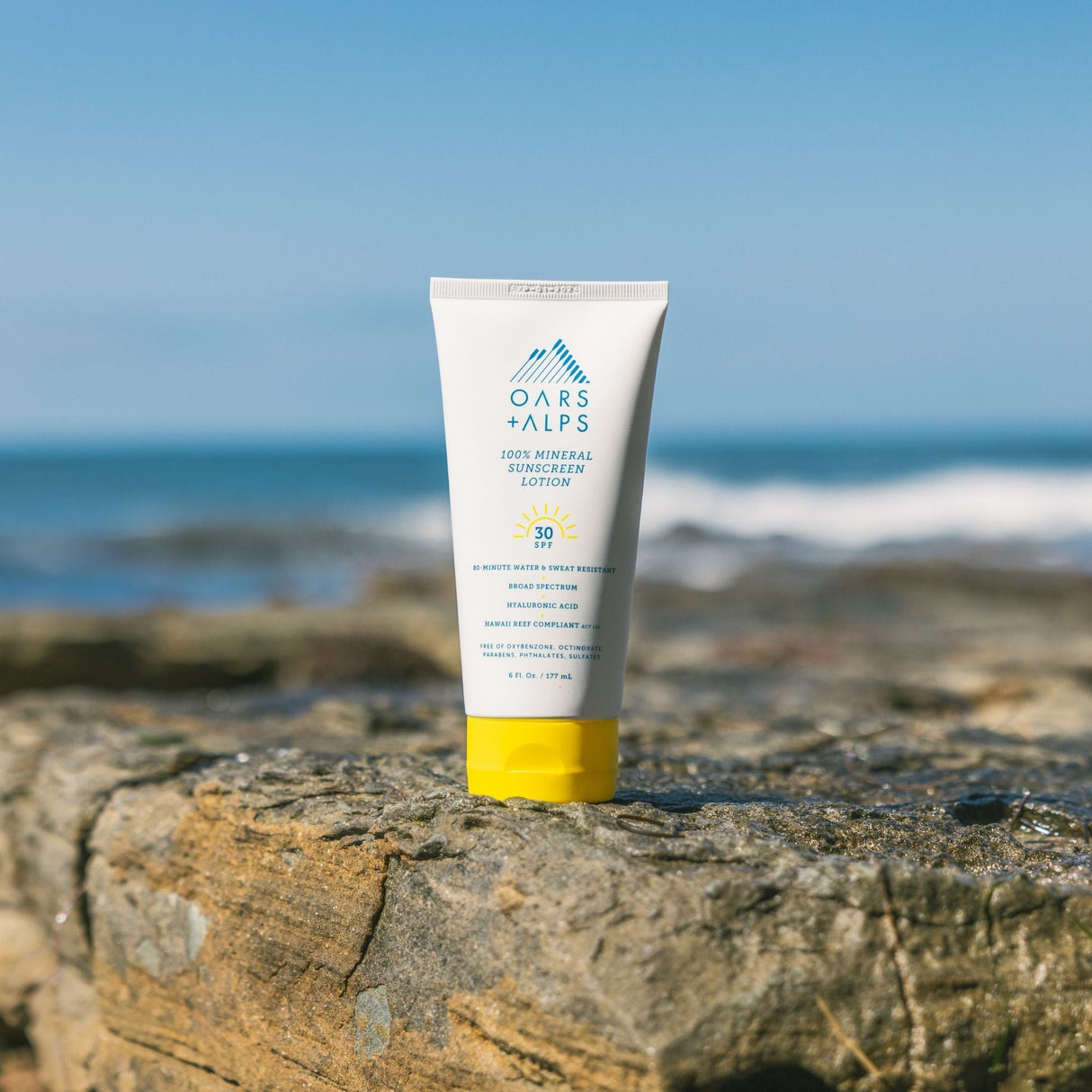 Mineral Sunscreen Lotion with SPF 30 (100%) from Oars + Alps