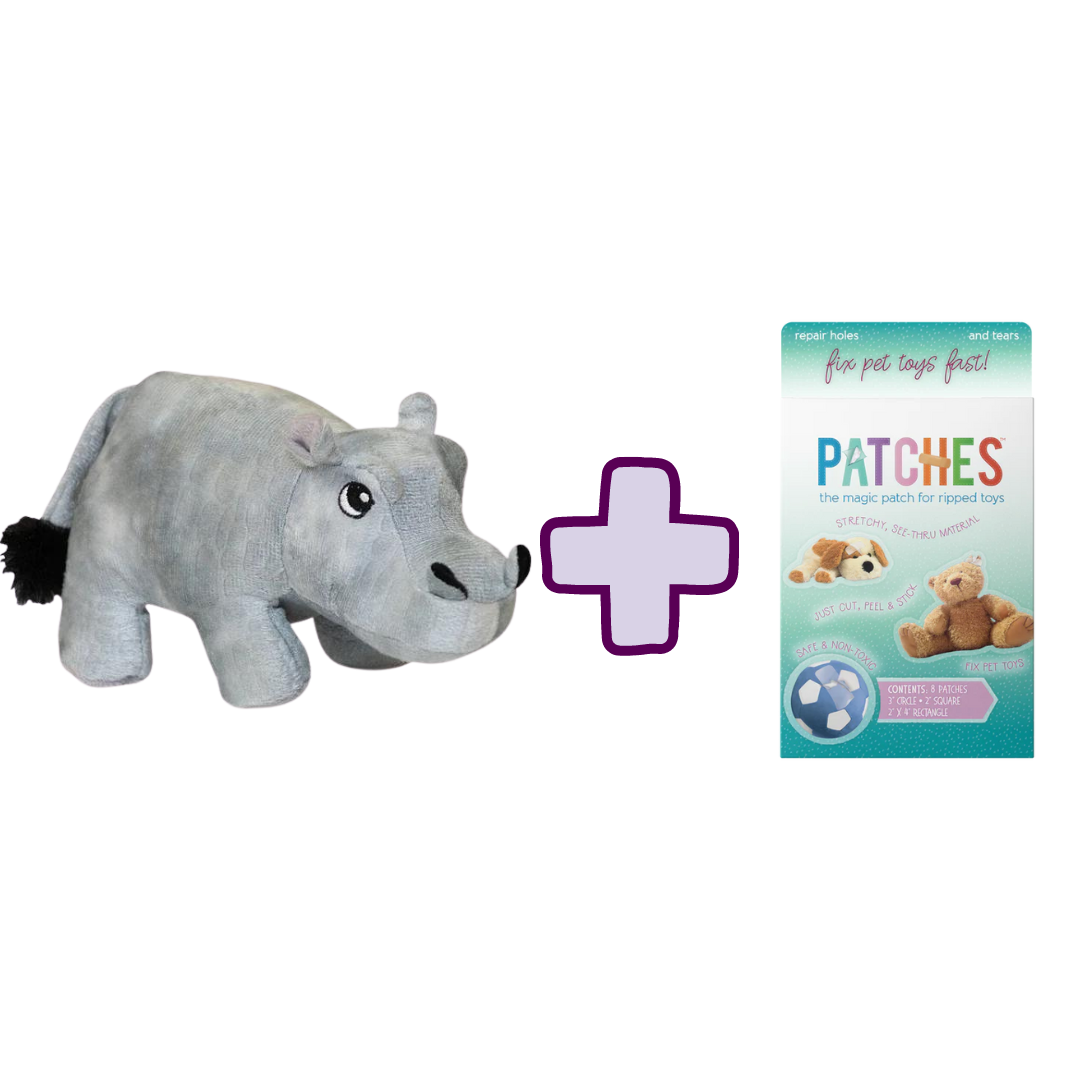 Hank the Hippo + Patches from Health Extension