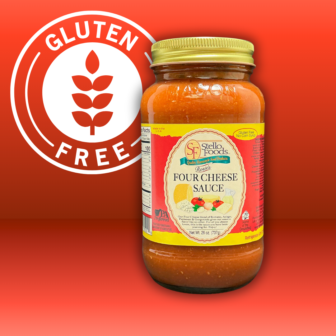 Stello Foods - Rosie's Four Cheese Pasta Sauce 26 oz From Stello Foods